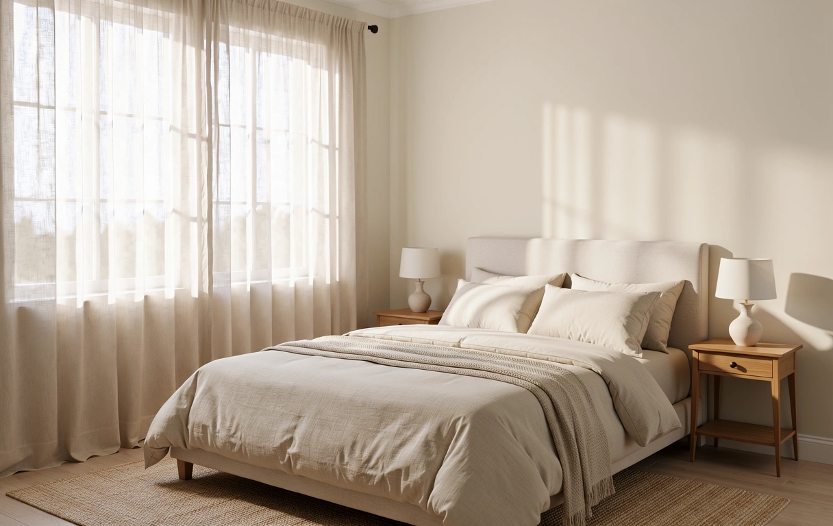 Abendliche Schlafumgebung